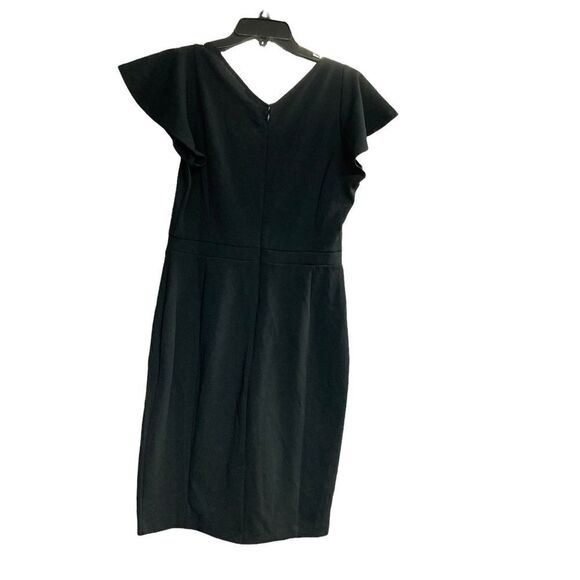 a.new.day Women’s Black Bodycon Dress Cap sleeves Size Small - Picture 2 of 11